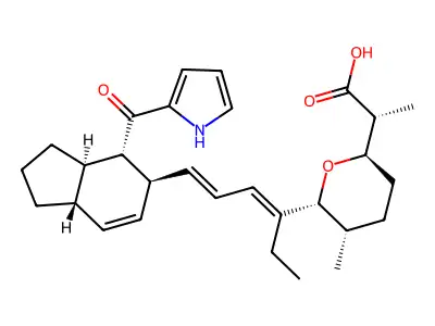 16-Deethylindanomycin structure