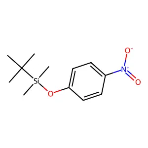 tert-Butyldimethyl(4-nitrophenoxy)silane structure