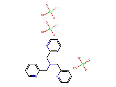 Tris((2-pyridinium)methyl)amine structure