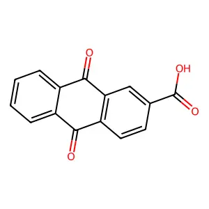 2-Anthraquinonecarboxylic acid structure