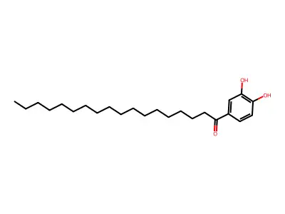 1-Octadecanone, 1-(3,4-dihydroxyphenyl)- structure