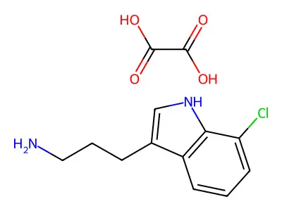 3-(7-chloro-1H-indol-3-yl)propan-1-amine structure