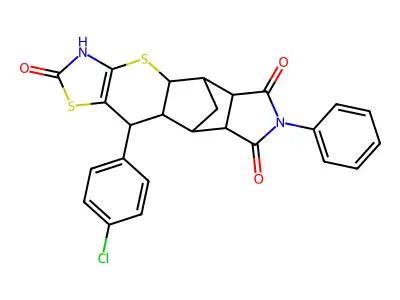 C25H19ClN2O3S2 structure
