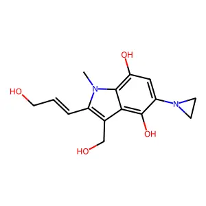 Apaziquone hydroquinone structure
