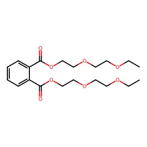 Bis(2-(2-ethoxyethoxy)ethyl) phthalate structure