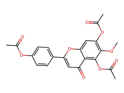 Hispidulin acetate structure