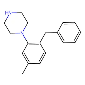 Delfaprazine structure