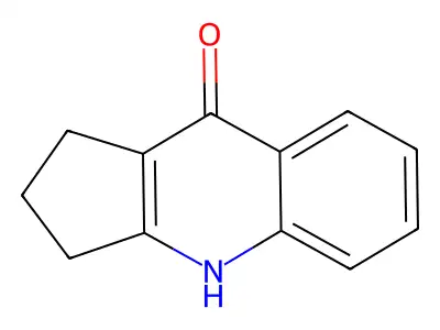 2,3-dihydro-1H-cyclopenta[b]quinolin-9-ol structure