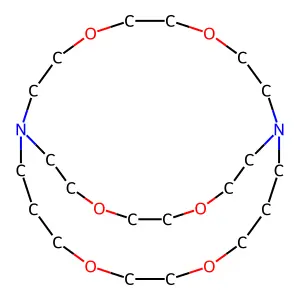 5,8,15,18,23,26-Hexaoxa-1,12-diazabicyclo[10.8.8]octacosane structure