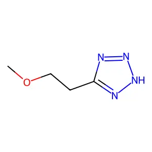 5-(2-methoxyethyl)-2H-tetrazole structure