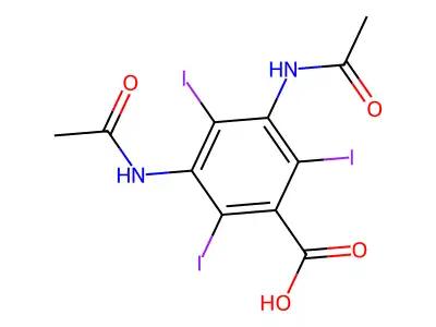 泛影酸 structure