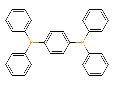 1,4-Bis(diphenylphosphino)benzene structure