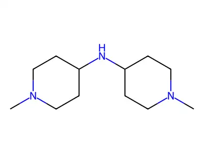1-methyl-N-(1-methylpiperidin-4-yl)piperidin-4-amine structure