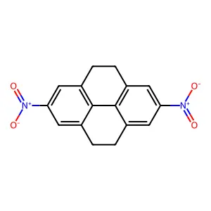 2,7-Dinitro-4,5,9,10-tetrahydropyrene structure
