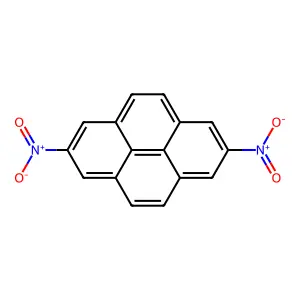 2,7-Dinitropyrene structure