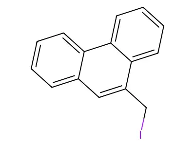 9-(Iodomethyl)phenanthrene structure