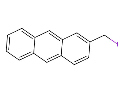 2-(Iodomethyl)anthracene structure