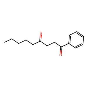 1,4-Nonanedione, 1-phenyl- structure