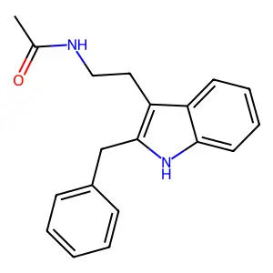 Luzindole structure