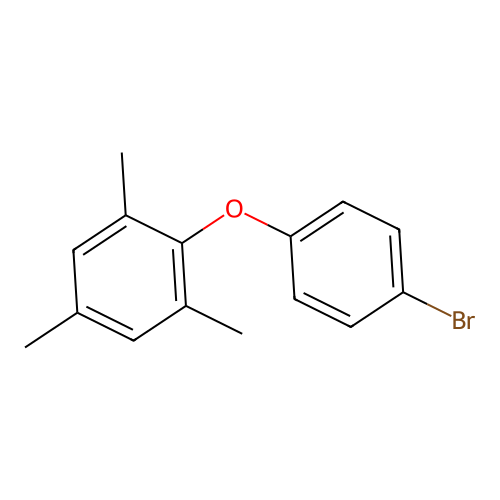 2-(4-Bromophenoxy)-1,3,5-trimethylbenzene structure