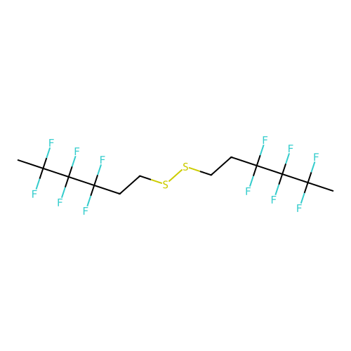 Disulfides, bis(gamma-omega-perfluoro-C6-20-alkyl) structure