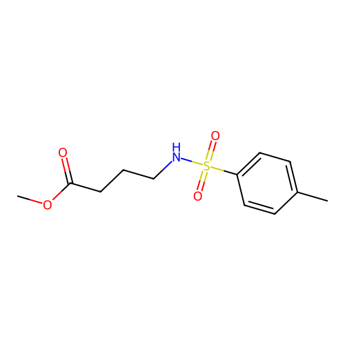 4-(Tosylamino)butyric acid methyl ester structure