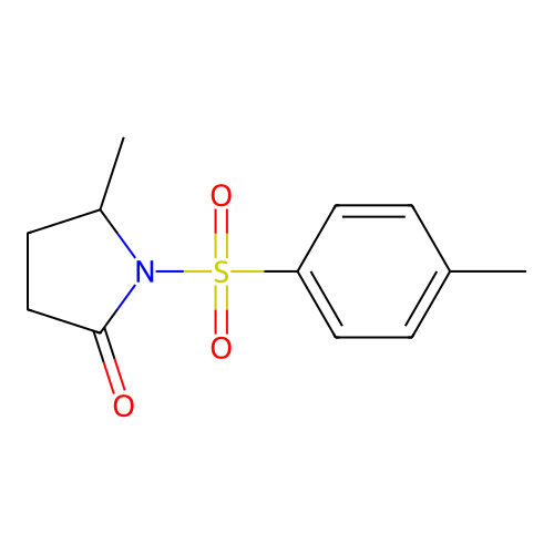 2-Pyrrolidinone, 5-methyl-1-[(4-methylphenyl)sulfonyl]- structure