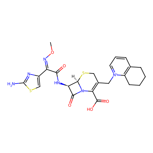 Cefquinome structure