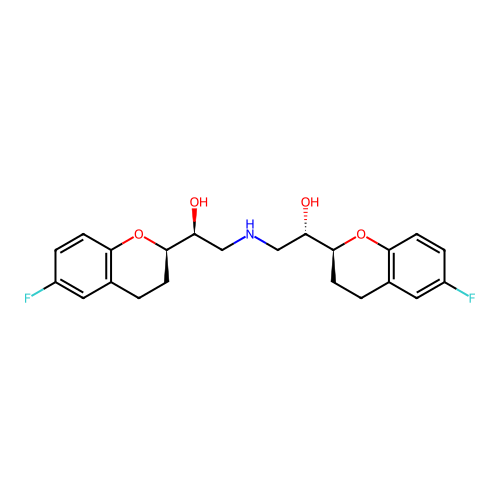 (-)-Nebivolol structure