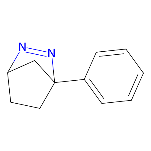 2,3-Diazabicyclo[2.2.1]hept-2-ene, 1-phenyl- structure