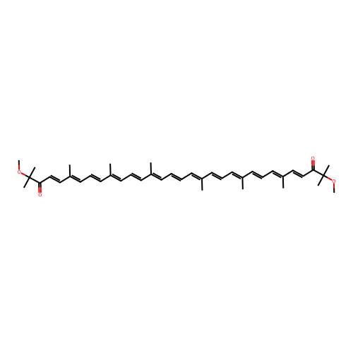 2,2'-Diketospirilloxanthin structure
