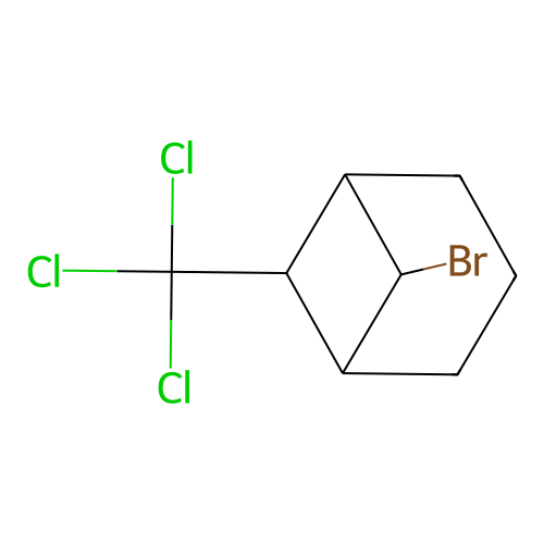 6-Bromo-7-(trichloromethyl)bicyclo[3.1.1]heptane structure