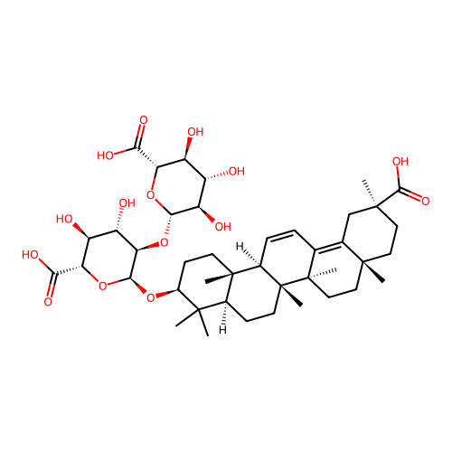 Licoricesaponin C2 structure