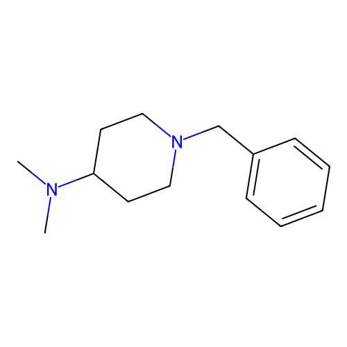 1-Benzyl-4-(dimethylamino)piperidine structure