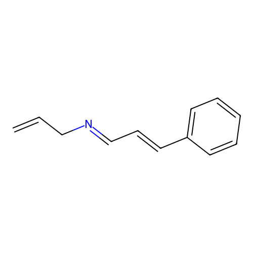 Cinnamylideneamine, N-Allyl- structure