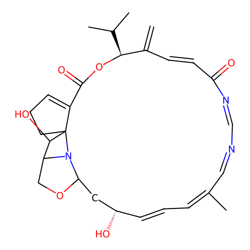 15-Dihydro-13,14-anhydrovirginiamycin M1 structure