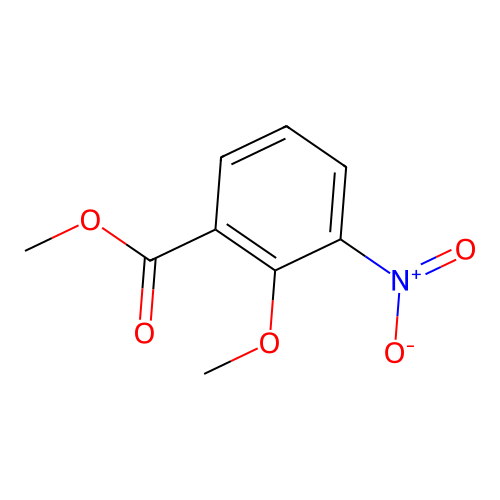 Methyl 2-methoxy-3-nitrobenzoate structure