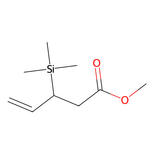 Methyl 3-(trimethylsilyl)-4-pentenoate structure