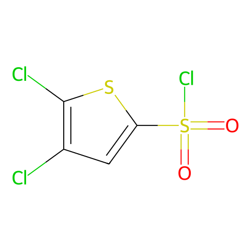 4,5-二氯噻吩-2-磺酰氯 structure