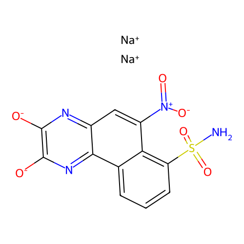 NBQX disodium salt structure