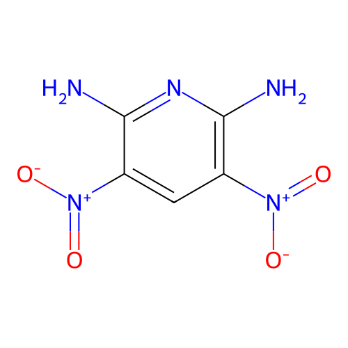 3,5-Dinitropyridine-2,6-diamine structure