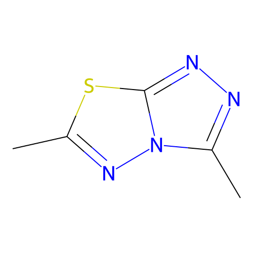3,6-Dimethyl-[1,2,4]triazolo[3,4-b][1,3,4]thiadiazole structure