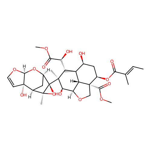 Azadirachtin F structure