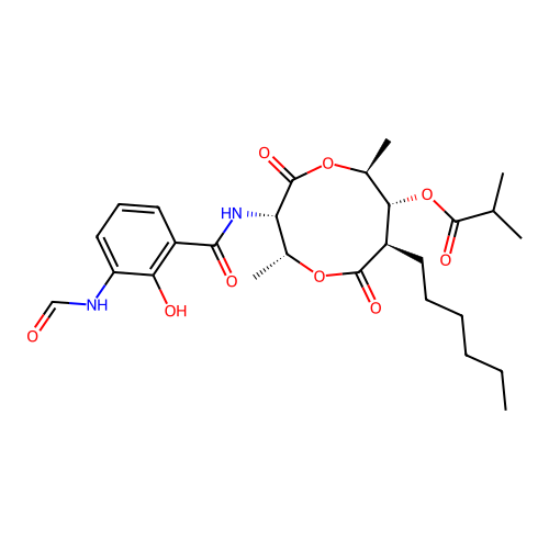 Antimycin A2a structure