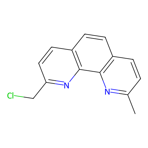 1, 2-Chloromethyl-9-methyl- structure