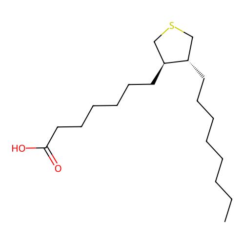 10-Thiaprostanoic acid structure