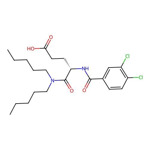 Lorglumide, (S)- structure
