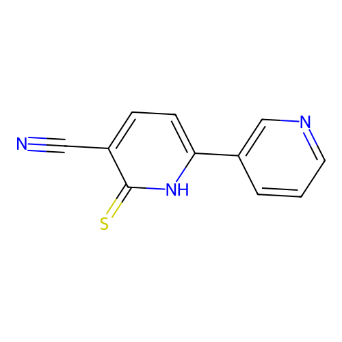 6-Sulfanyl-2,3'-bipyridine-5-carbonitrile structure