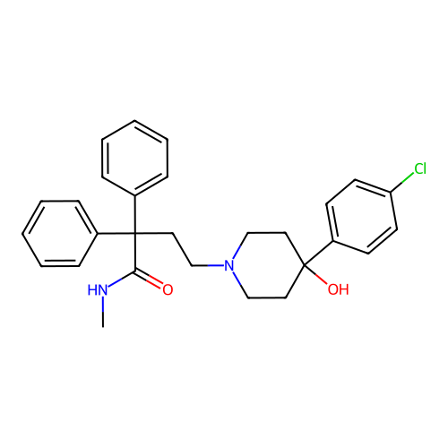 N-Desmethyl Loperamide structure