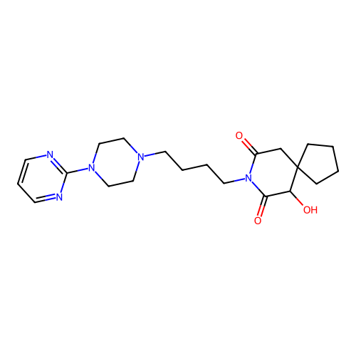 6-Hydroxybuspirone structure